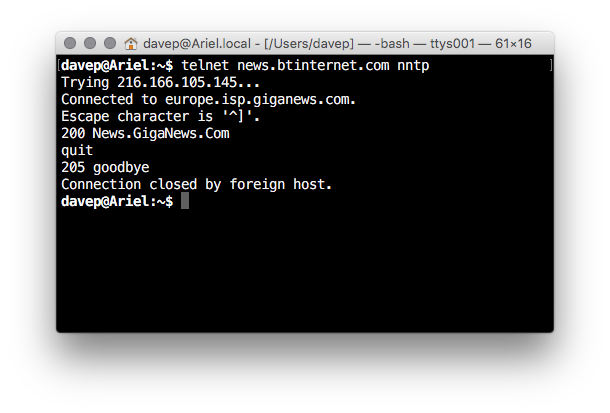 Is the server there?